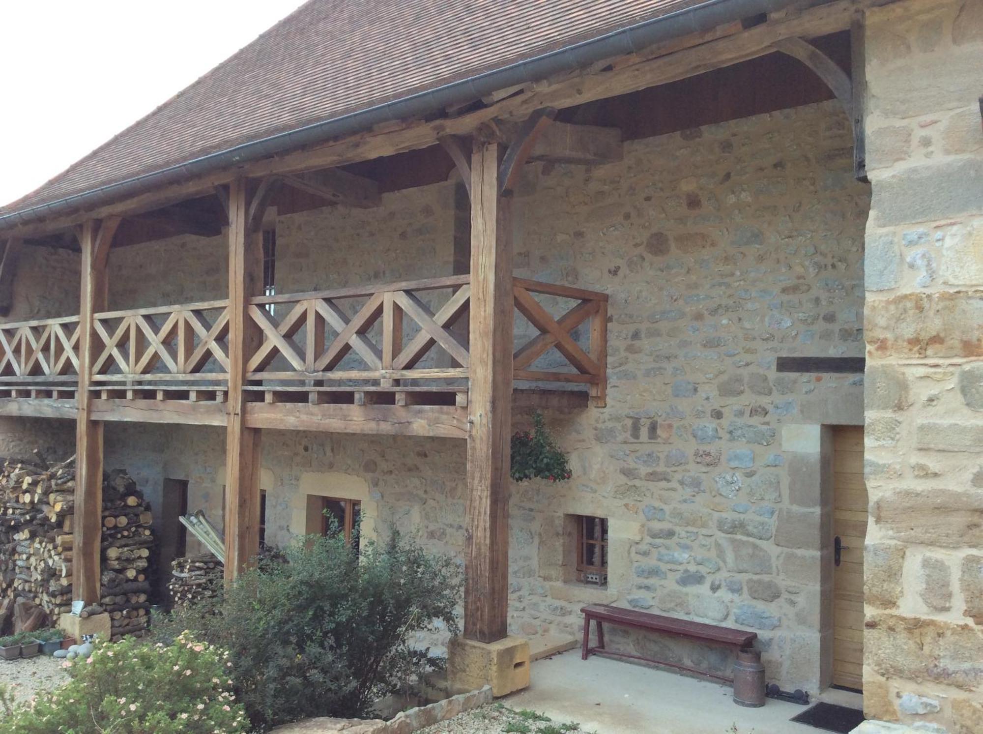 Domaine De Noyer Bed & Breakfast Saint-Christophe-en-Brionnais Dış mekan fotoğraf